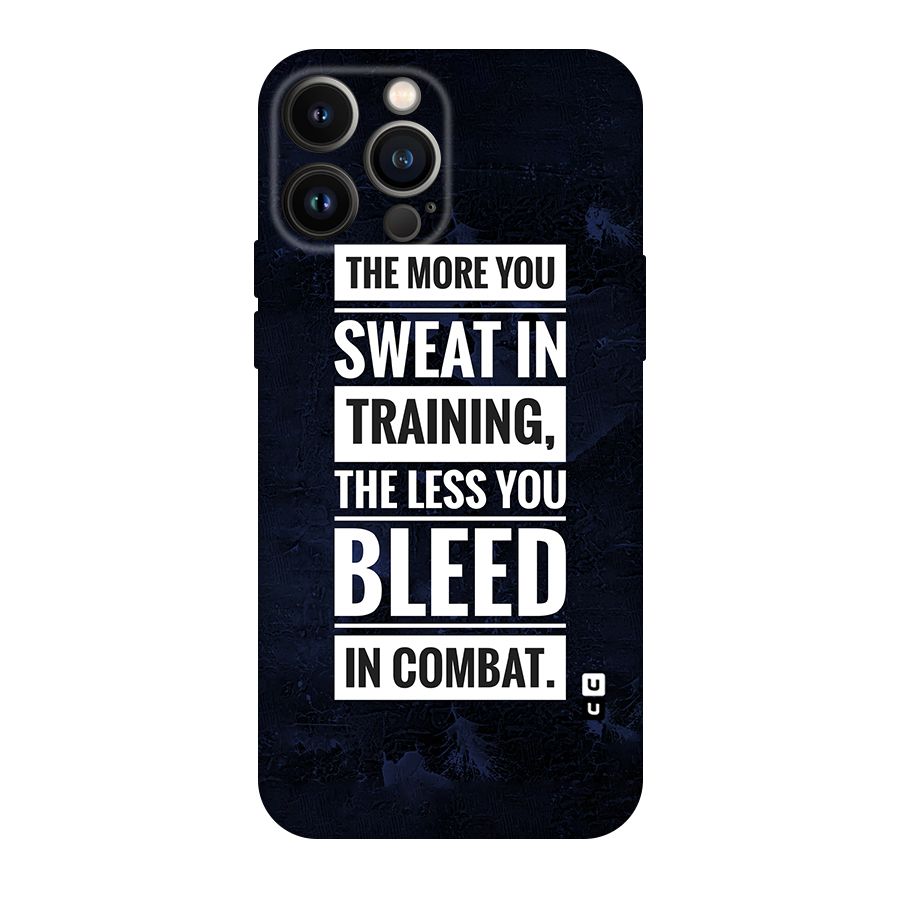 More You Sweat Less You Bleed Original Polycarbonate Back Case for iPhone 13 Pro Max