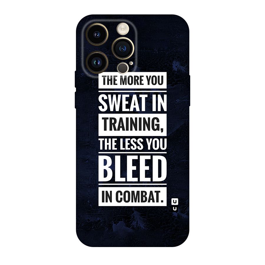 More You Sweat Less You Bleed Original Polycarbonate Back Case for iPhone 14 Pro Max