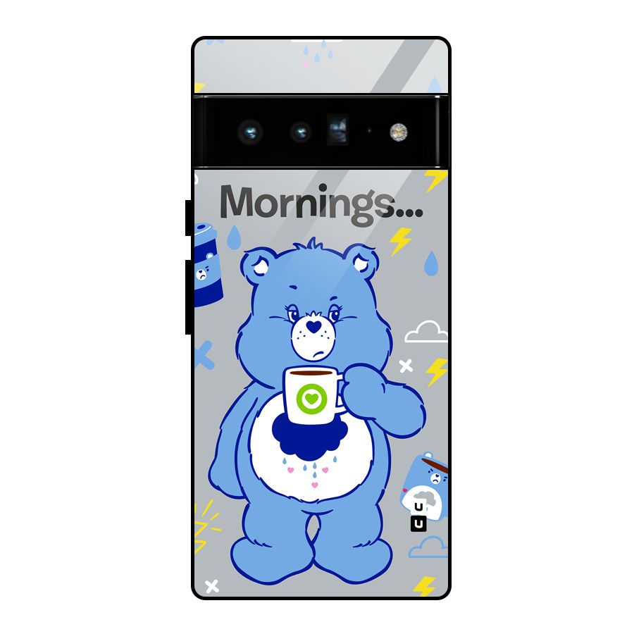 Morning Bear Glass Back Case for Google Pixel 6 Pro