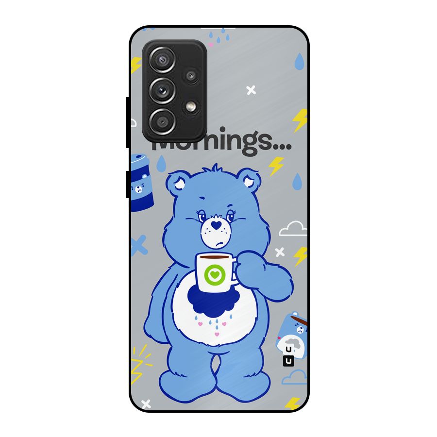 Morning Bear Metal Back Case for Galaxy A52s 5G