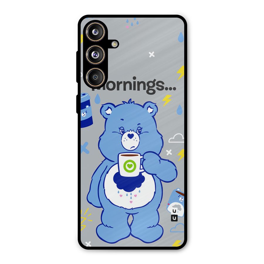 Morning Bear Metal Back Case for Galaxy F55