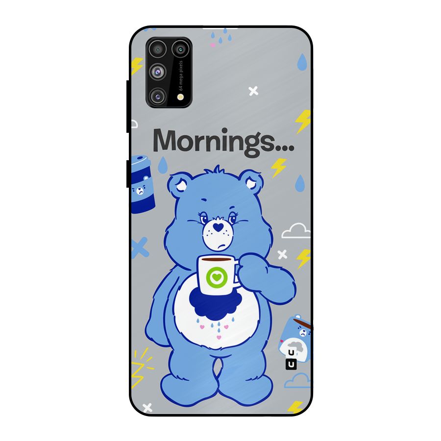 Morning Bear Metal Back Case for Galaxy M31