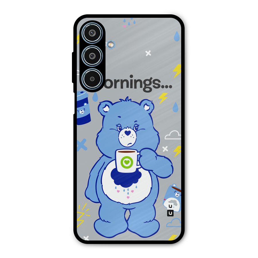 Morning Bear Metal Back Case for Galaxy M35