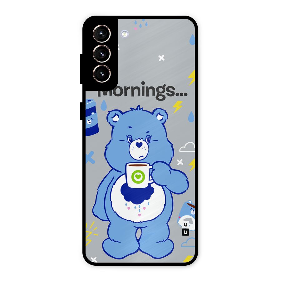 Morning Bear Metal Back Case for Galaxy S21 Plus