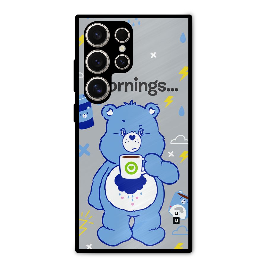 Morning Bear Metal Back Case for Galaxy S24 Ultra