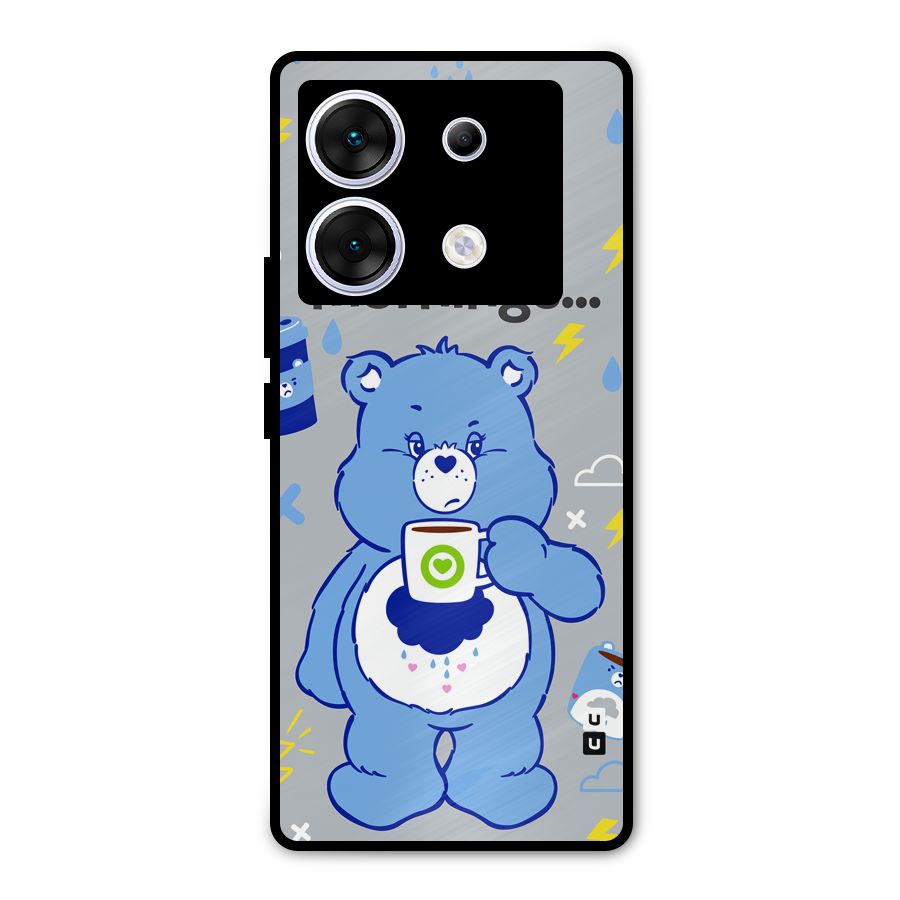 Morning Bear Metal Back Case for Infinix Zero 30 5G