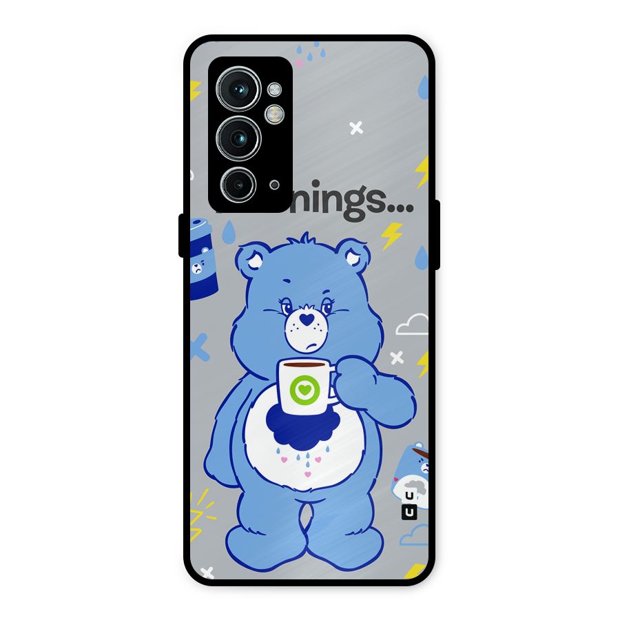 Morning Bear Metal Back Case for OnePlus 9RT 5G