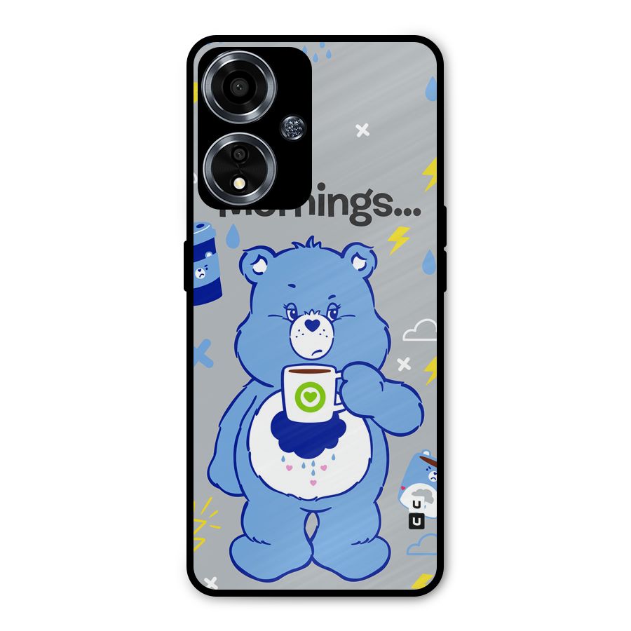 Morning Bear Metal Back Case for Oppo A59