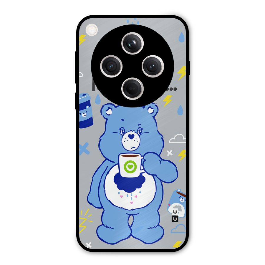 Morning Bear Metal Back Case for Oppo Find X8