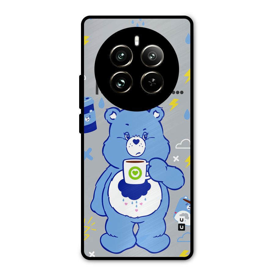 Morning Bear Metal Back Case for Realme 12 Pro