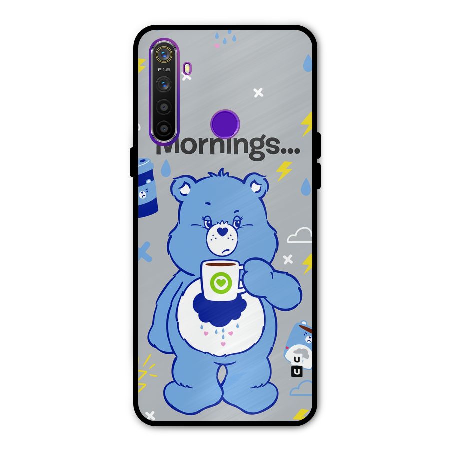 Morning Bear Metal Back Case for Realme 5