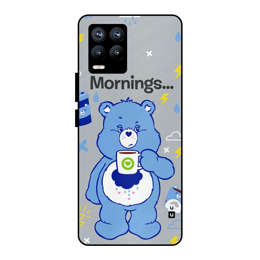 Morning Bear Metal Back Case for Realme 8 Pro