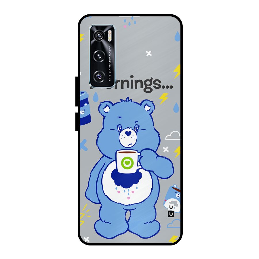 Morning Bear Metal Back Case for Vivo V20 SE