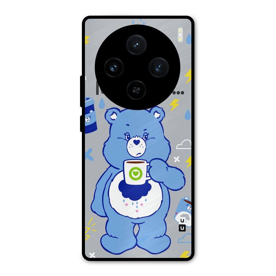 Morning Bear Metal Back Case for Vivo X100