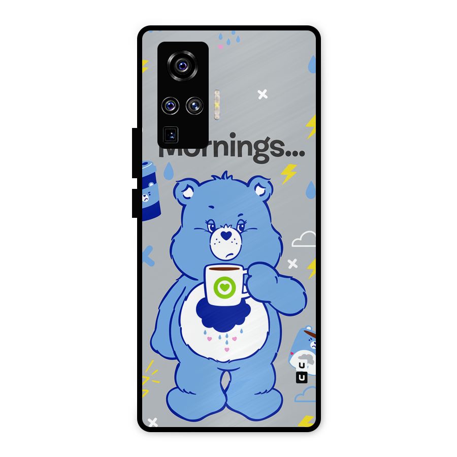 Morning Bear Metal Back Case for Vivo X50 Pro