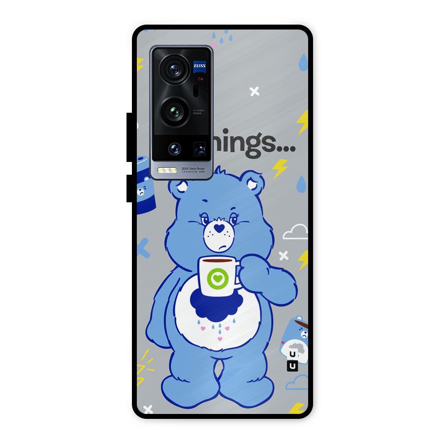 Morning Bear Metal Back Case for Vivo X60 Pro Plus