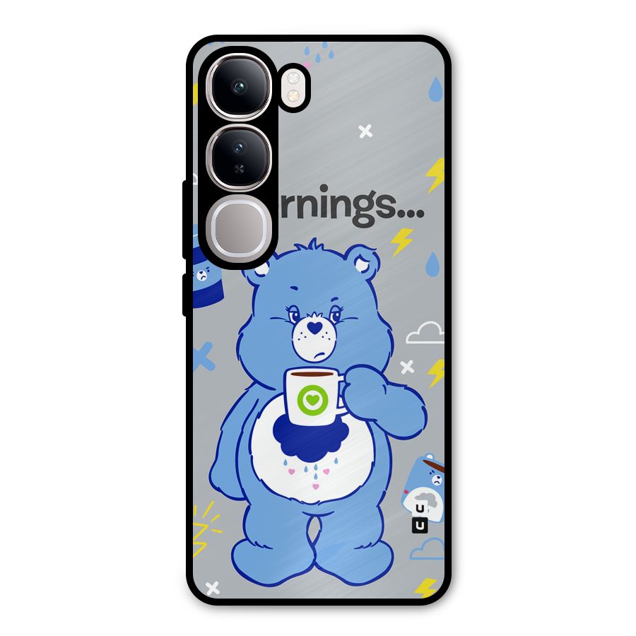 Morning Bear Metal Back Case for Vivo Y300
