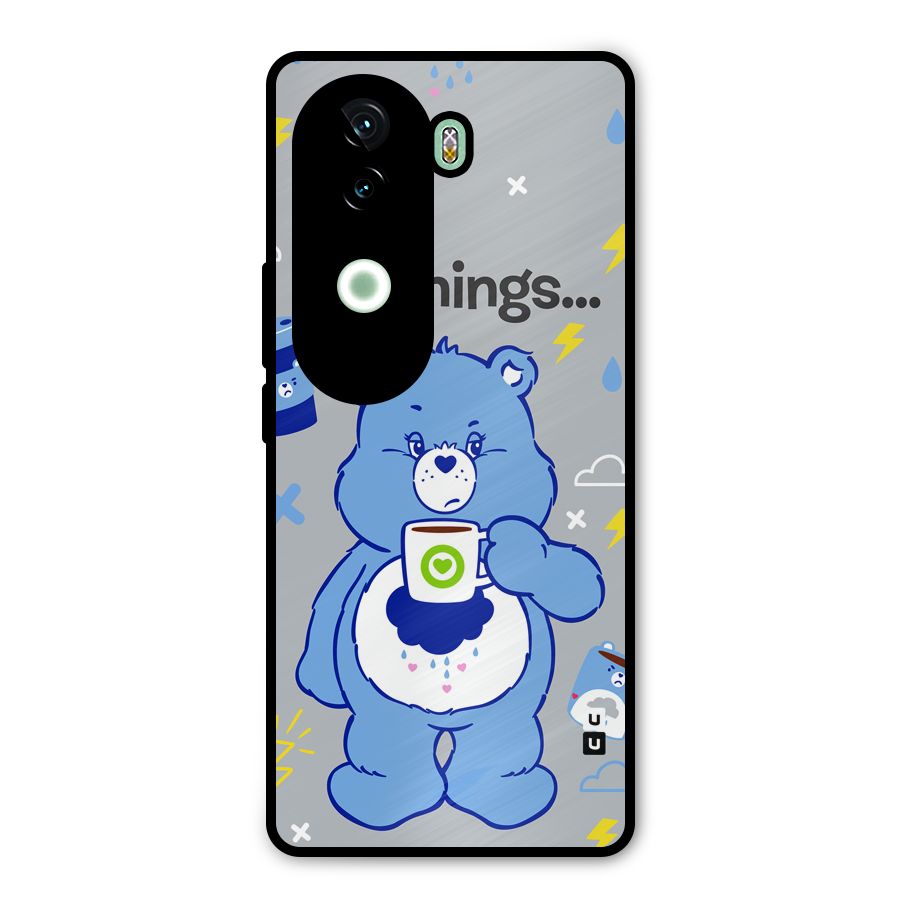 Morning Bear Metal Back Case for iQOO Z9s
