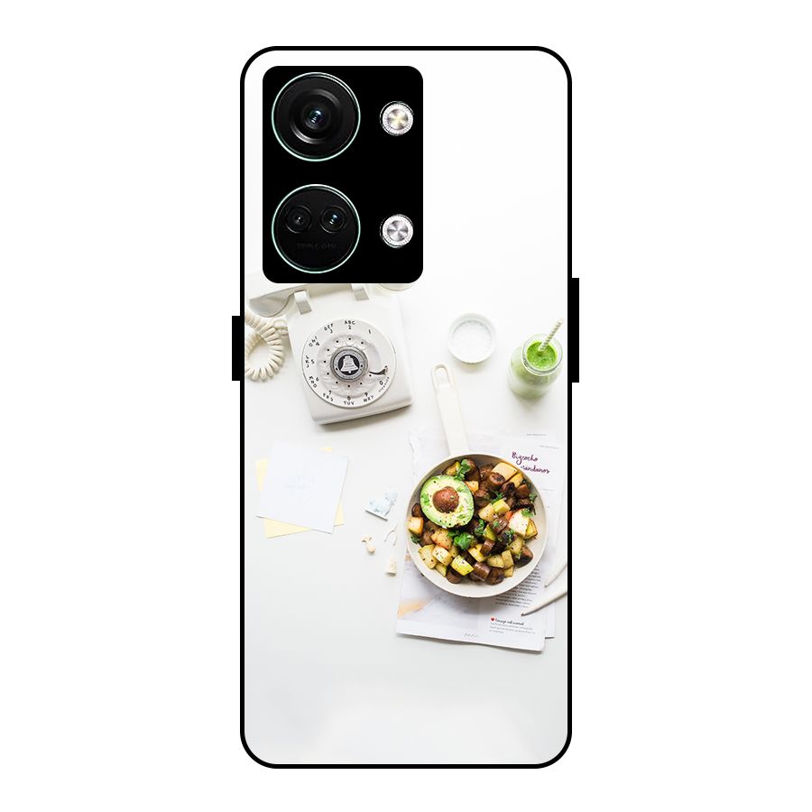 Morning Breakfast Glass Back Case for Oneplus Nord 3