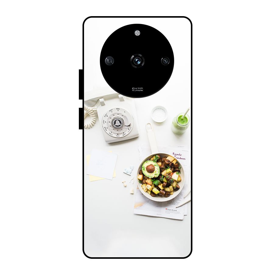 Morning Breakfast Glass Back Case for Realme Narzo 60 5G