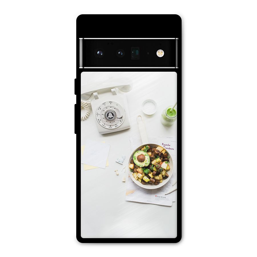 Morning Breakfast Metal Back Case for Google Pixel 6 Pro