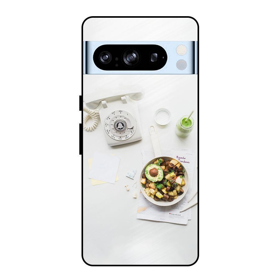 Morning Breakfast Metal Back Case for Google Pixel 8 Pro