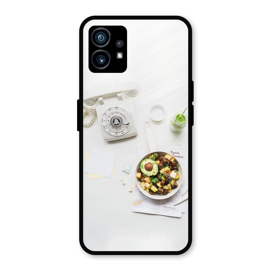Morning Breakfast Metal Back Case for Nothing Phone 1
