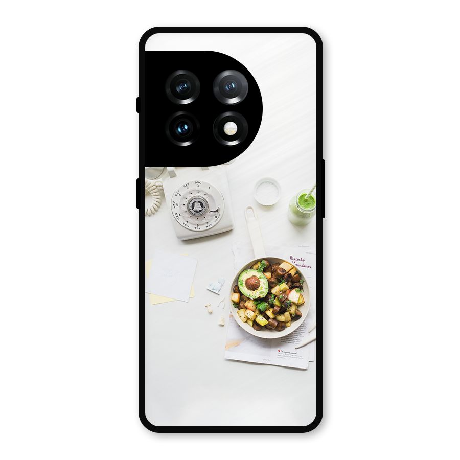 Morning Breakfast Metal Back Case for OnePlus 11