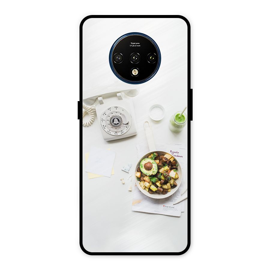 Morning Breakfast Metal Back Case for OnePlus 7T