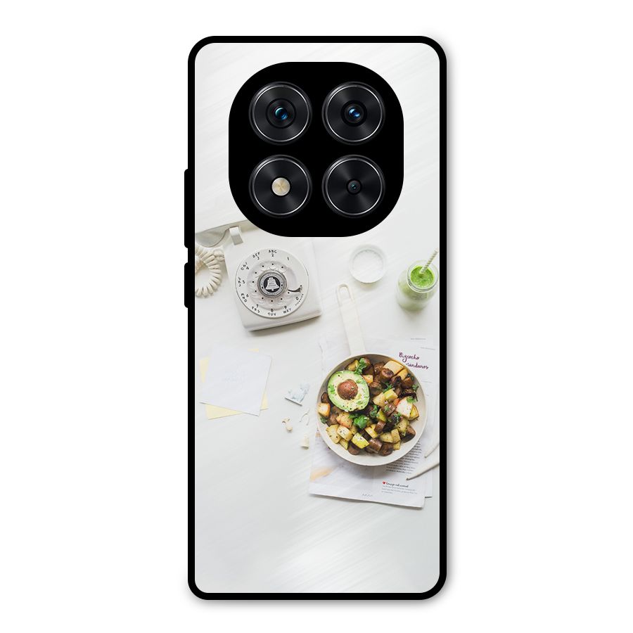 Morning Breakfast Metal Back Case for Poco X7