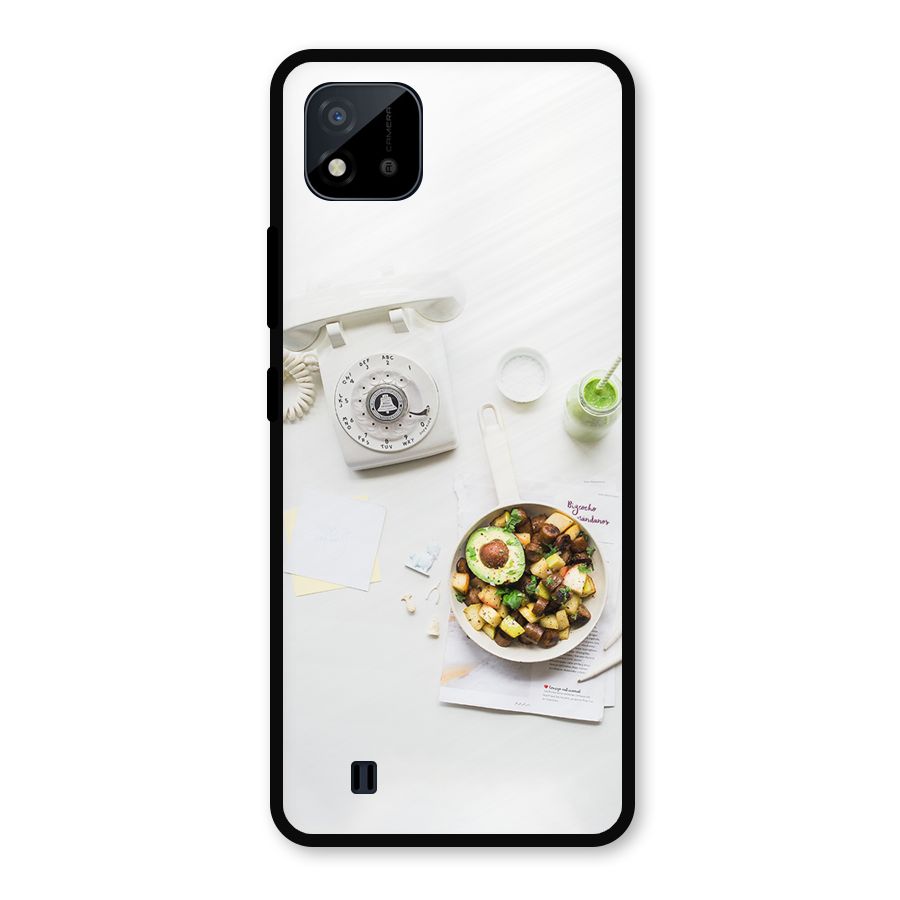 Morning Breakfast Metal Back Case for Realme C11 2021