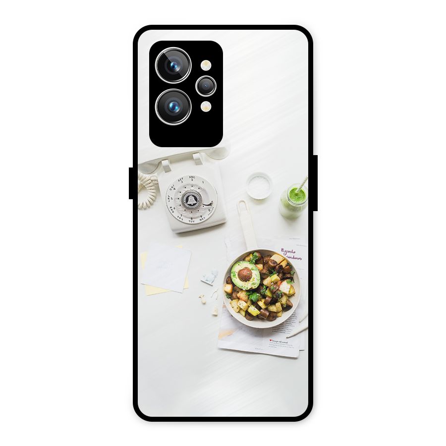 Morning Breakfast Metal Back Case for Realme GT2 Pro