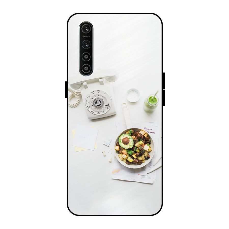 Morning Breakfast Metal Back Case for Realme XT