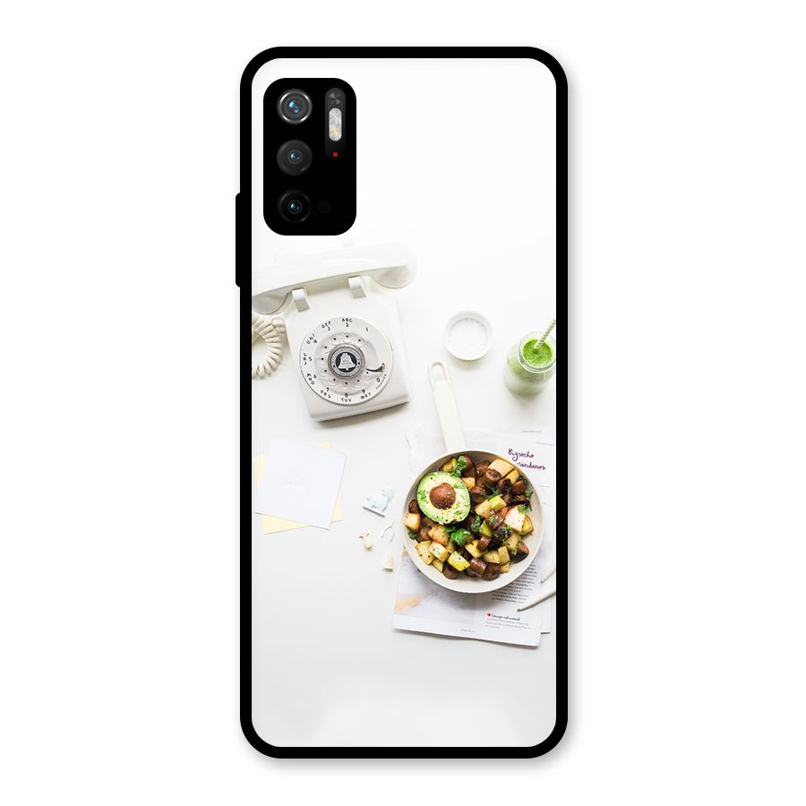 Morning Breakfast Metal Back Case for Redmi Note 10T 5G