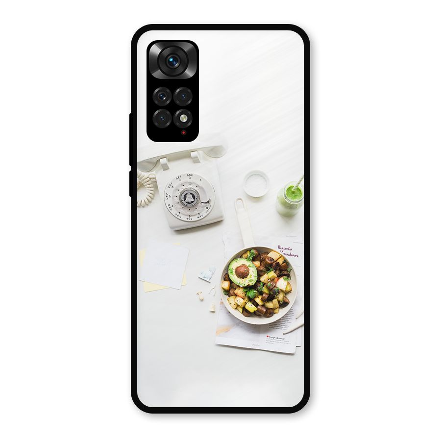 Morning Breakfast Metal Back Case for Redmi Note 11s