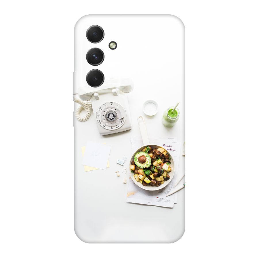 Morning Breakfast Original Polycarbonate Back Case for Galaxy A54