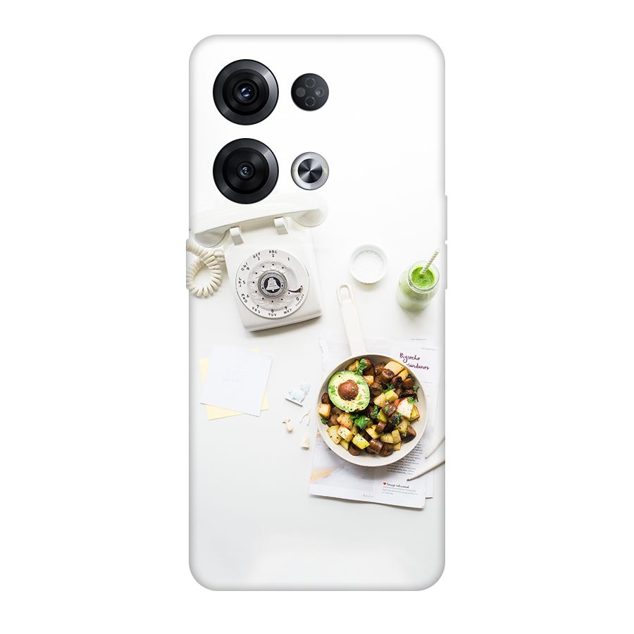 Morning Breakfast Original Polycarbonate Back Case for Oppo Reno8 Pro 5G