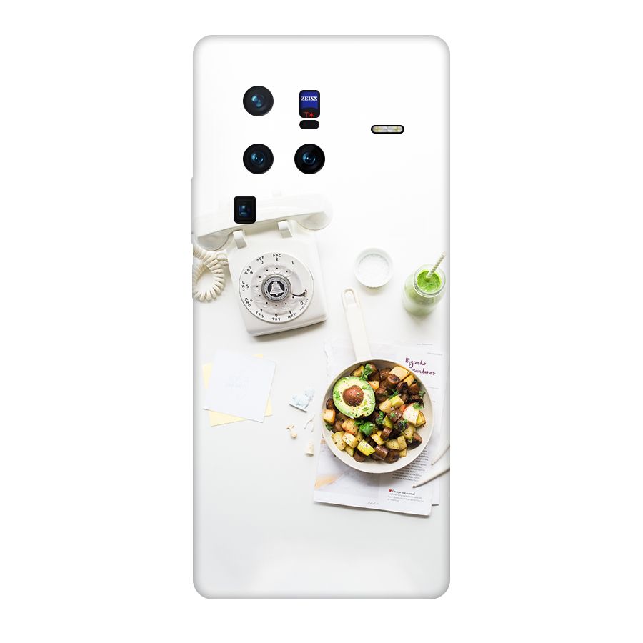 Morning Breakfast Original Polycarbonate Back Case for Vivo X80