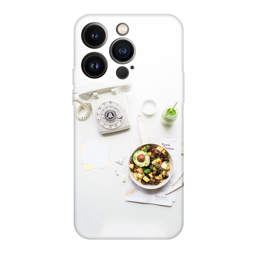Morning Breakfast Original Polycarbonate Back Case for iPhone 14 Pro