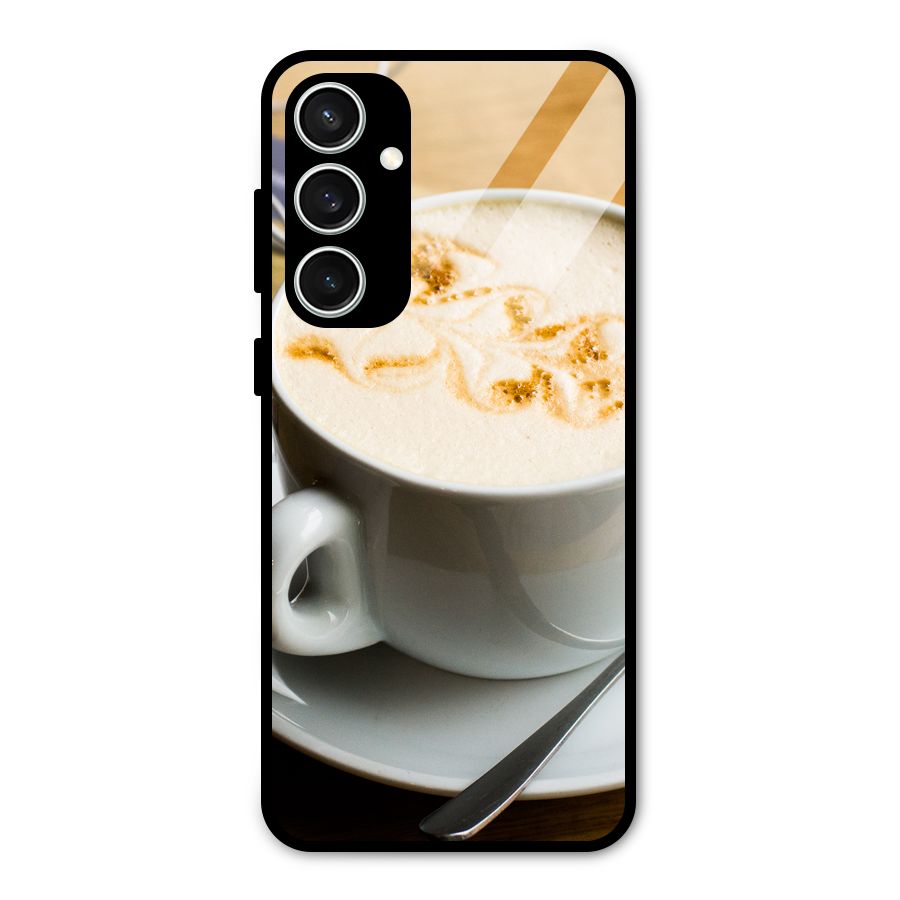 Morning Coffee Glass Back Case for Galaxy S23 FE