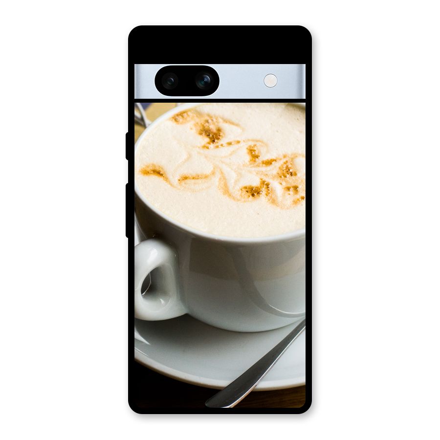 Morning Coffee Glass Back Case for Google Pixel 7a