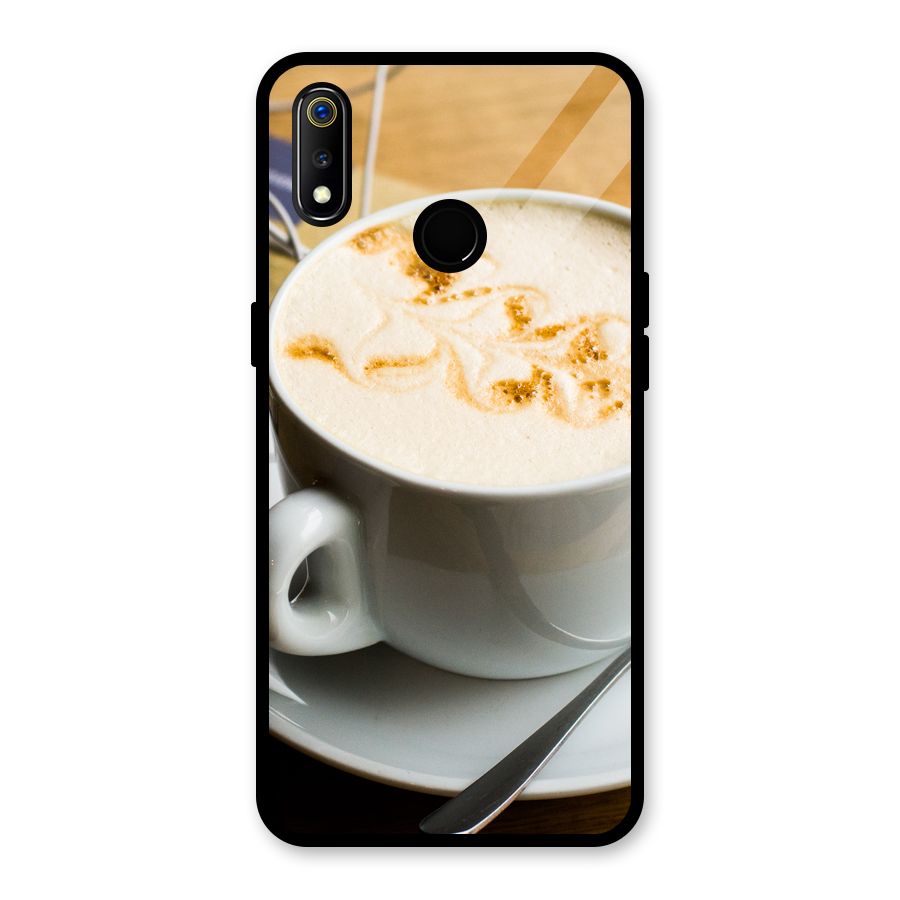 Morning Coffee Glass Back Case for Realme 3i