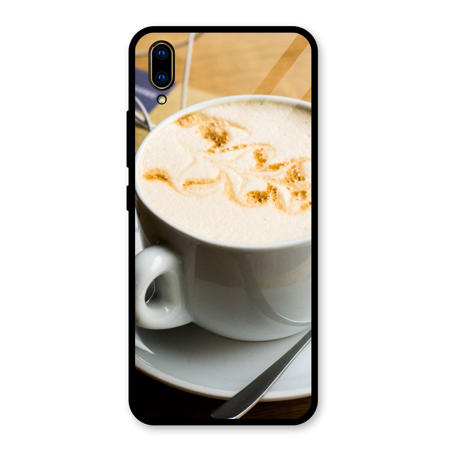 Morning Coffee Glass Back Case for Vivo V11 Pro