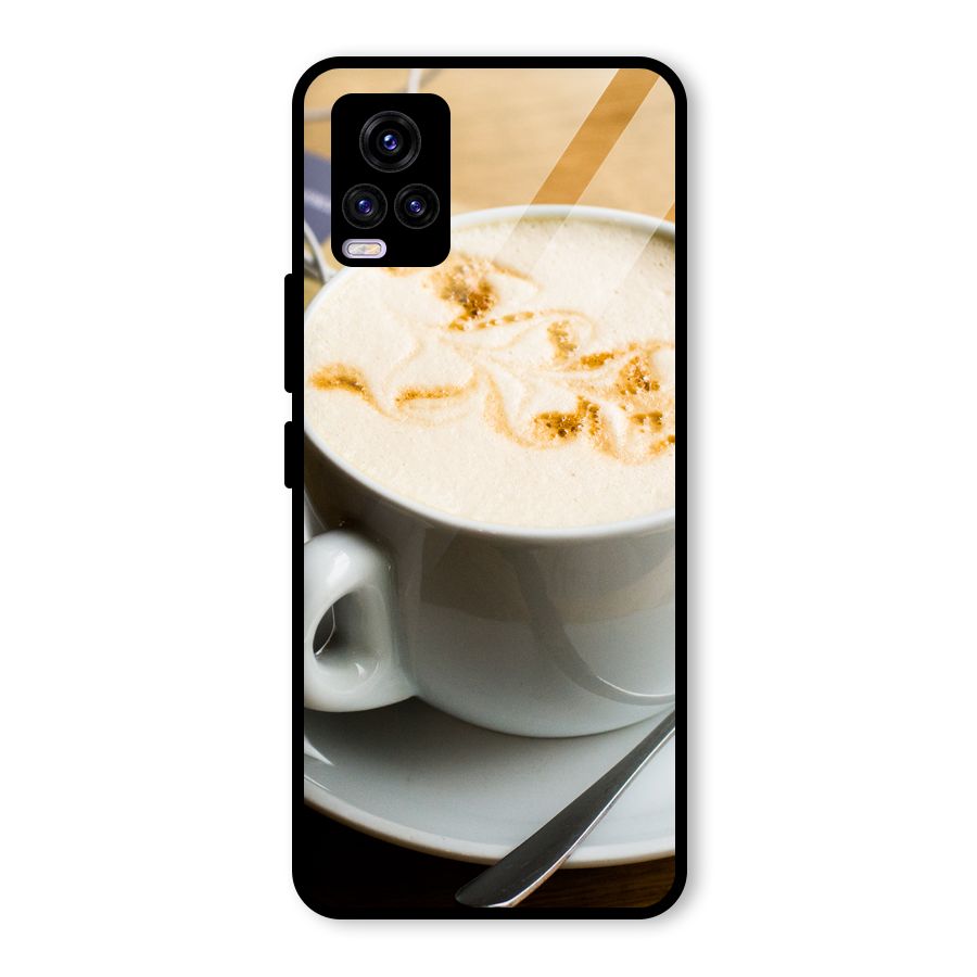 Morning Coffee Glass Back Case for Vivo V20 2021