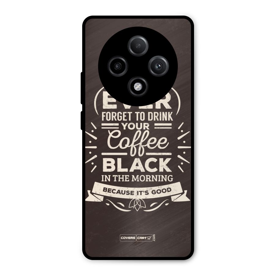 Morning Coffee Love Metal Back Case for Oppo F27 Pro Plus