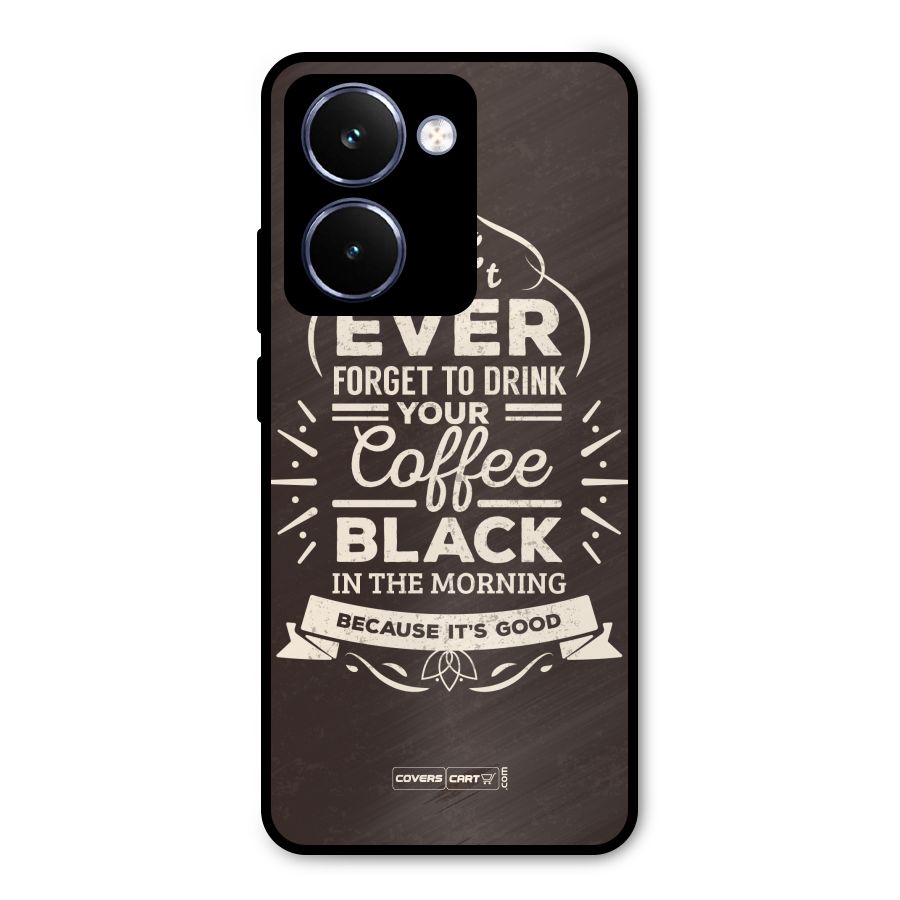 Morning Coffee Love Metal Back Case for Realme P3 Ultra