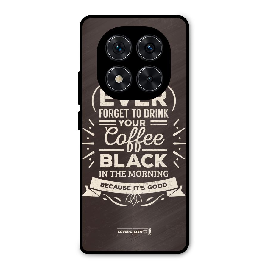 Morning Coffee Love Metal Back Case for Redmi Note 14 Pro 5G