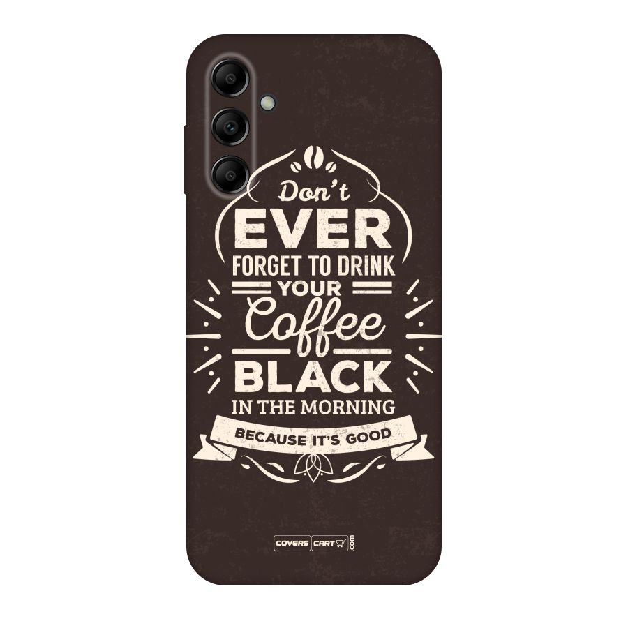 Morning Coffee Love Original Polycarbonate Back Case for Galaxy A14 5G