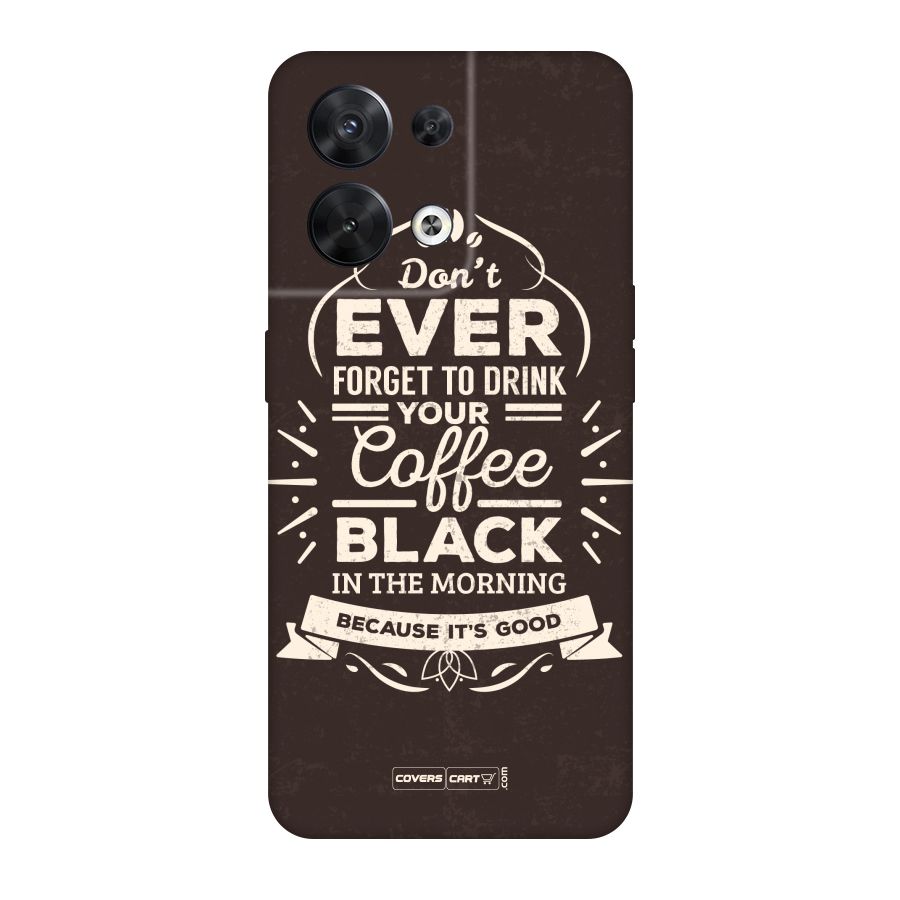 Morning Coffee Love Original Polycarbonate Back Case for Oppo Reno8 5G