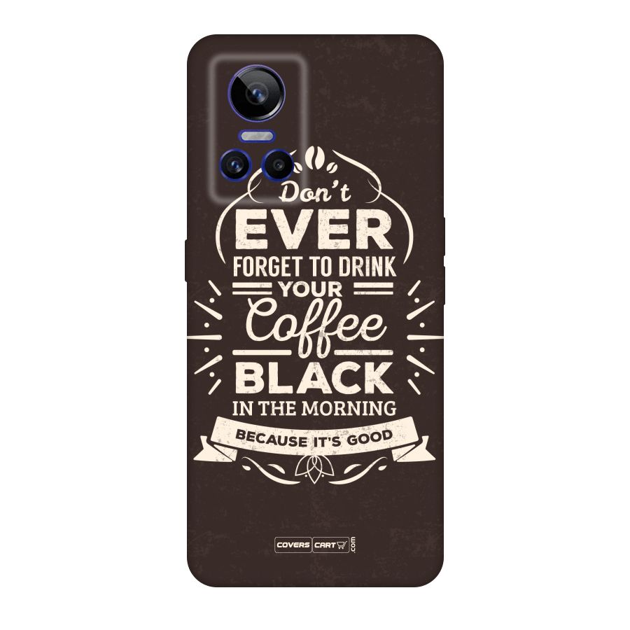 Morning Coffee Love Original Polycarbonate Back Case for Realme GT Neo 3